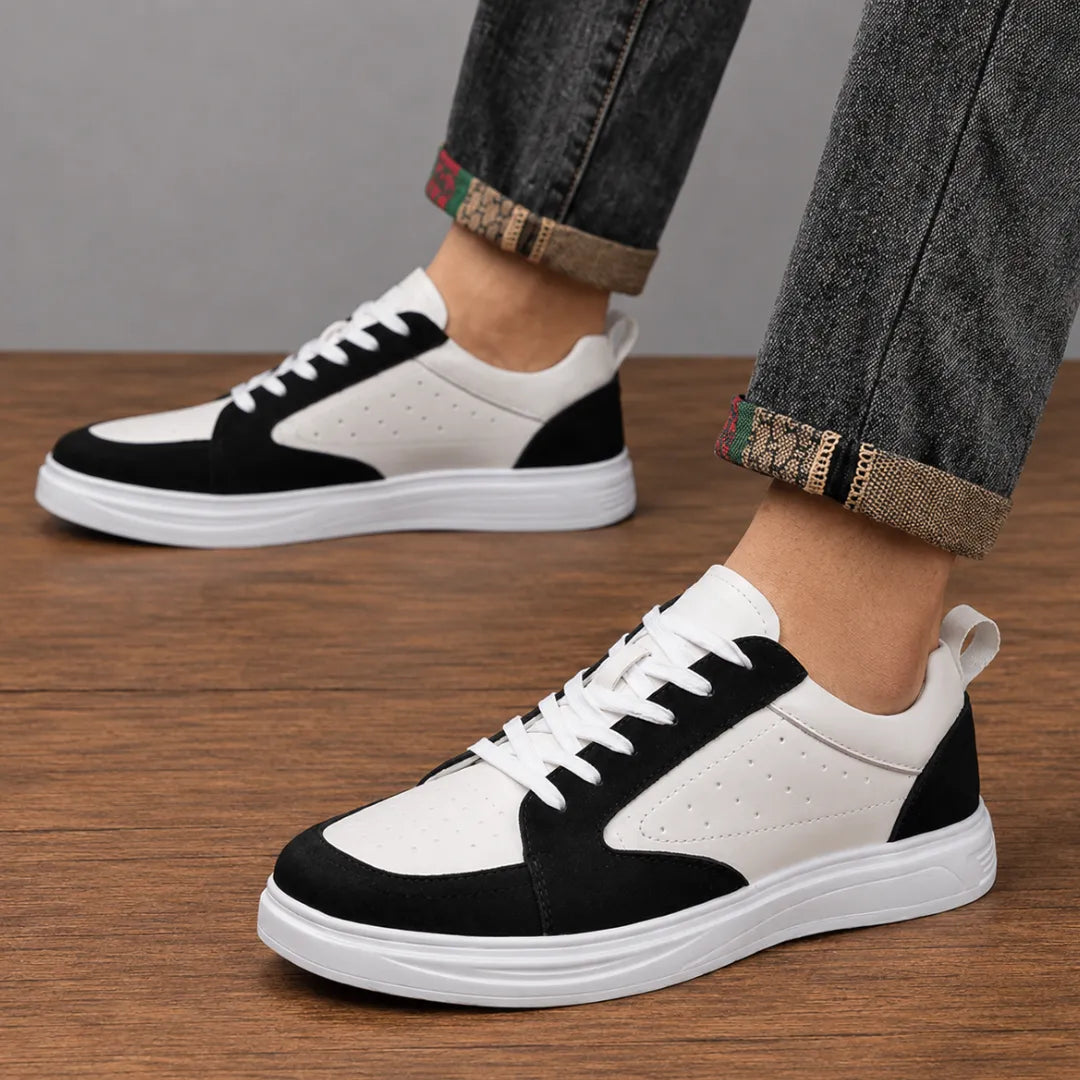 Modern Lace-Up Casual Sneakers