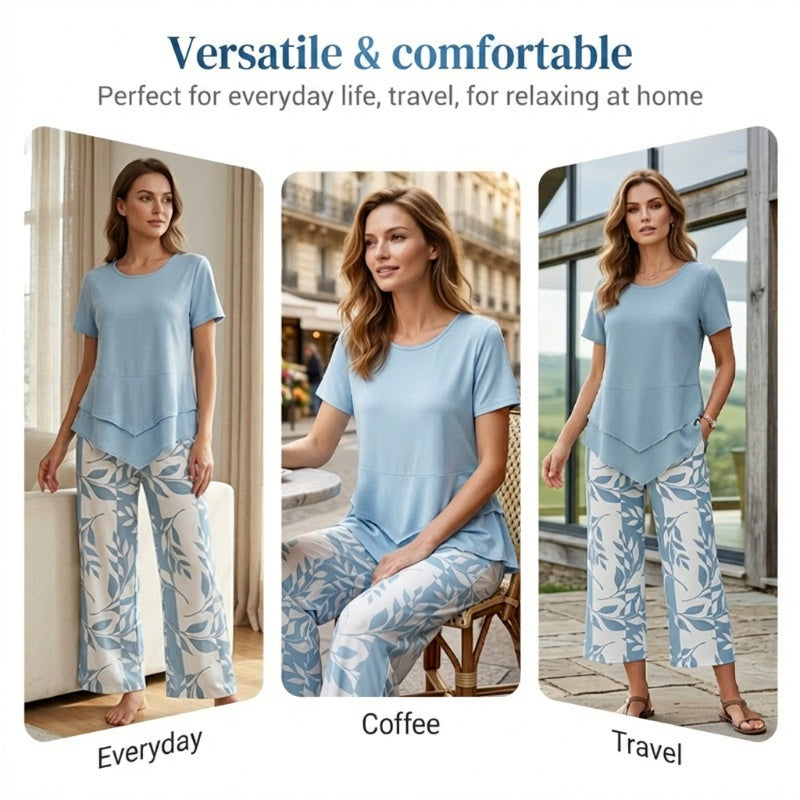Casual Layered 2-Piece Set