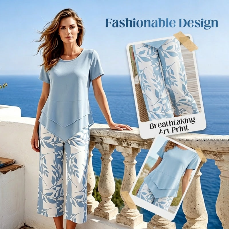 Casual Layered 2-Piece Set