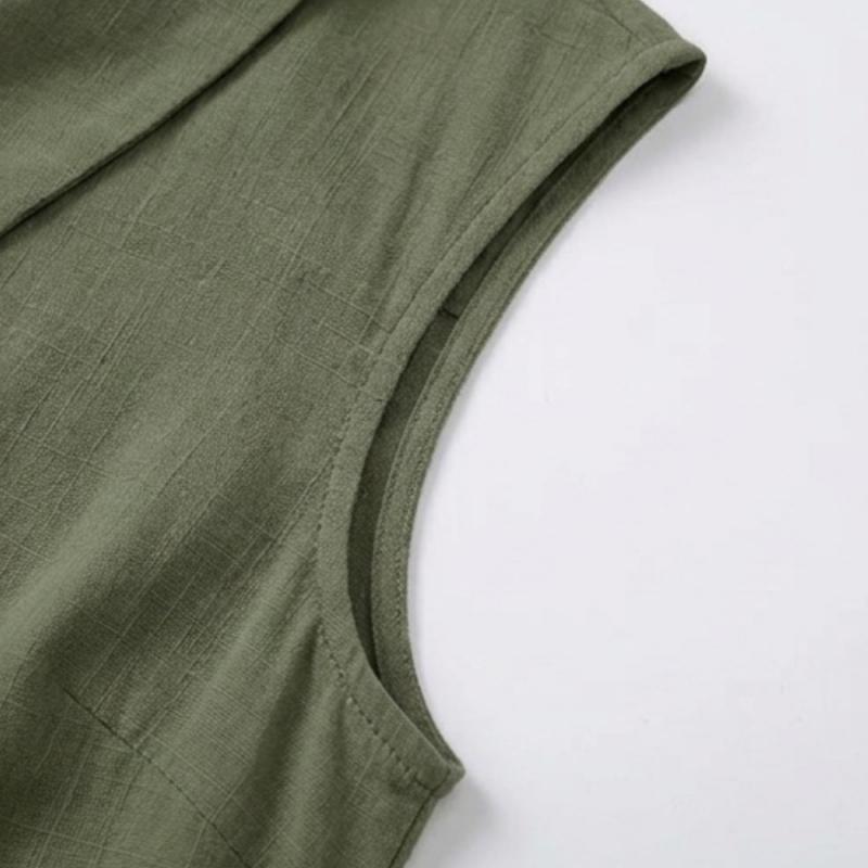 Solid Casual Tank Top