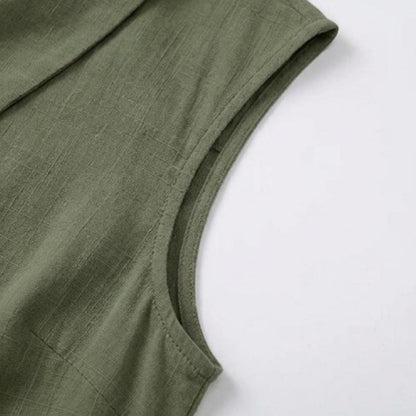 Solid Casual Tank Top