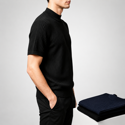 Alden Ribbed Knit Shirt