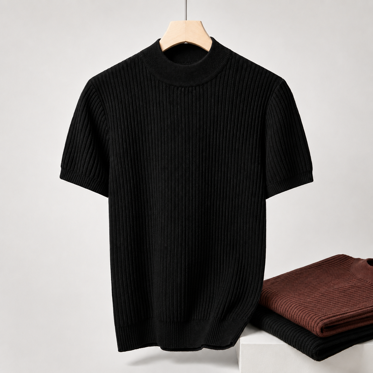 Alden Ribbed Knit Shirt
