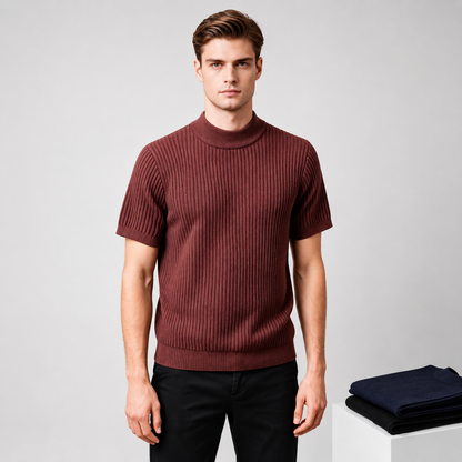 Alden Ribbed Knit Shirt