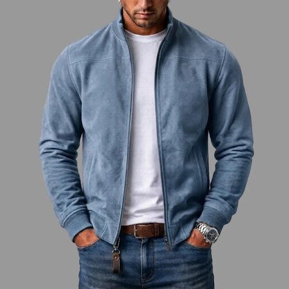 Noah - Suede Bomber Jacket