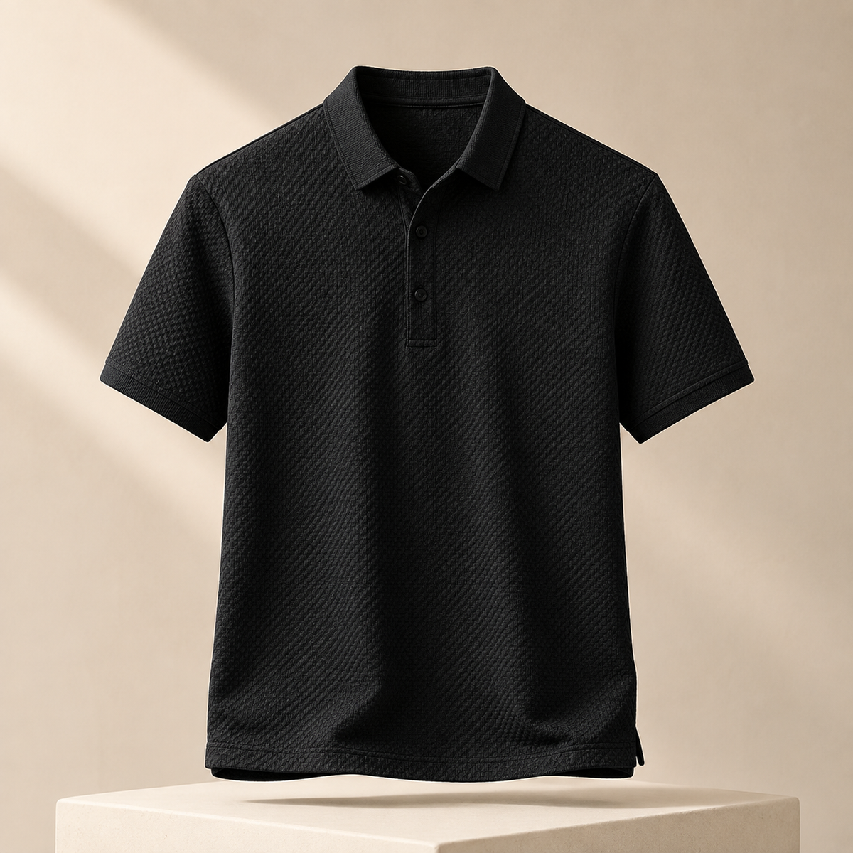 Mercer Textured Knit Polo