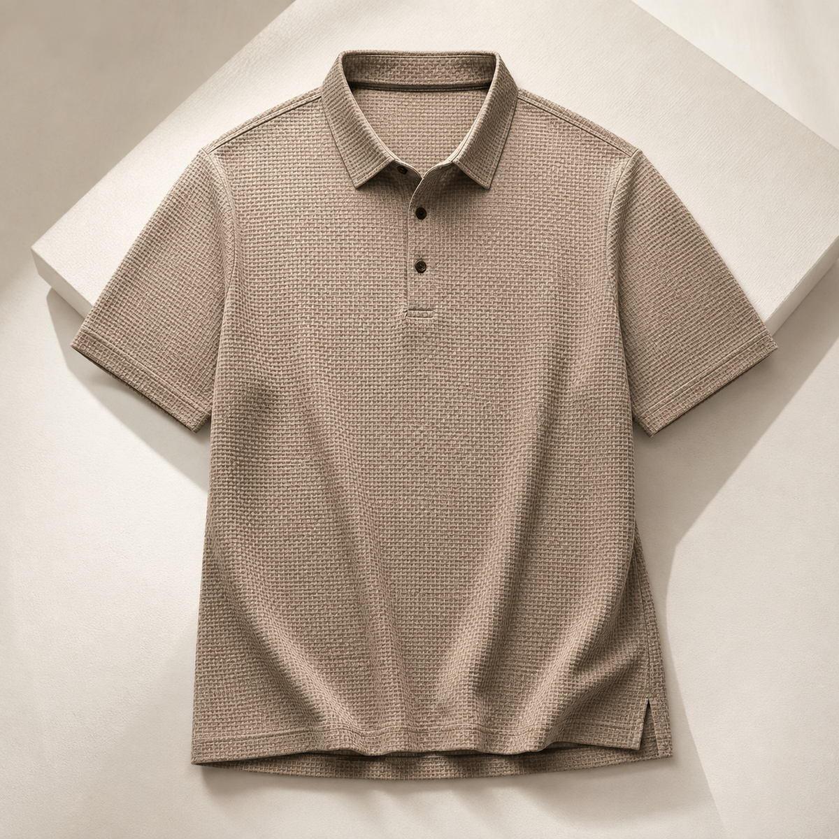 Mercer Textured Knit Polo