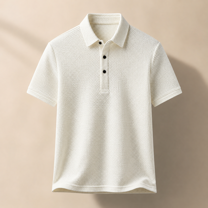 Mercer Textured Knit Polo