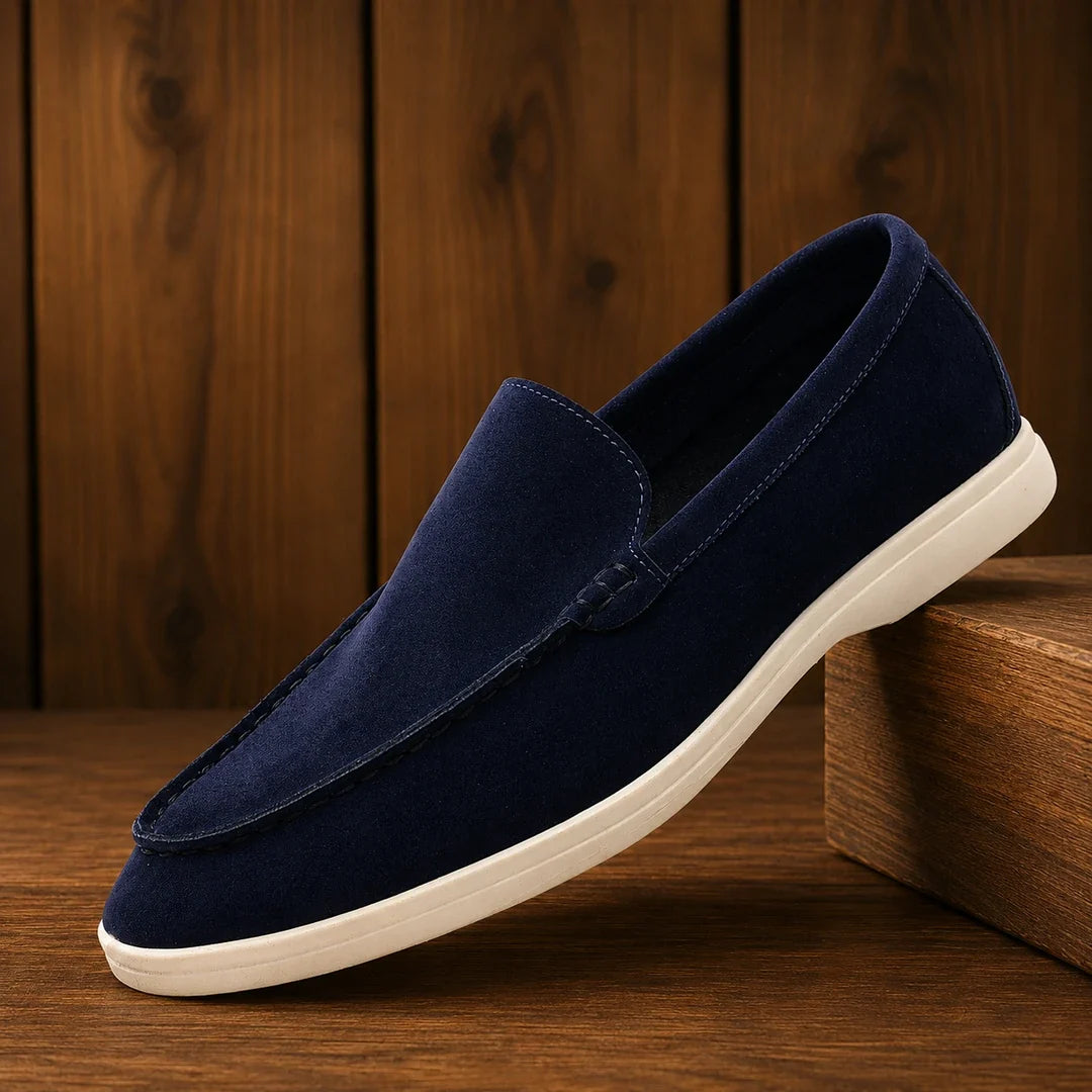 Modern Suede Loafers