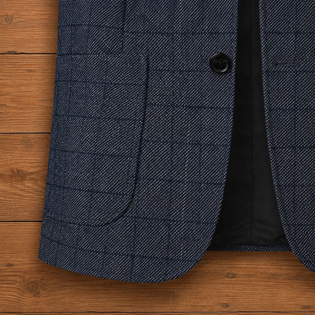 Modern Textured Blazer