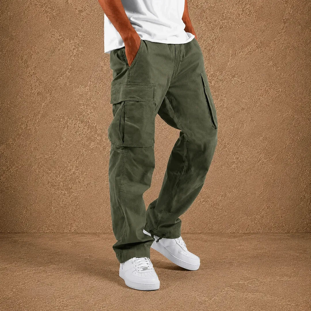 Straight Leg Cargo Pants