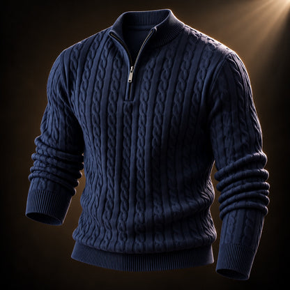 Braewick Cable Quarter Zip