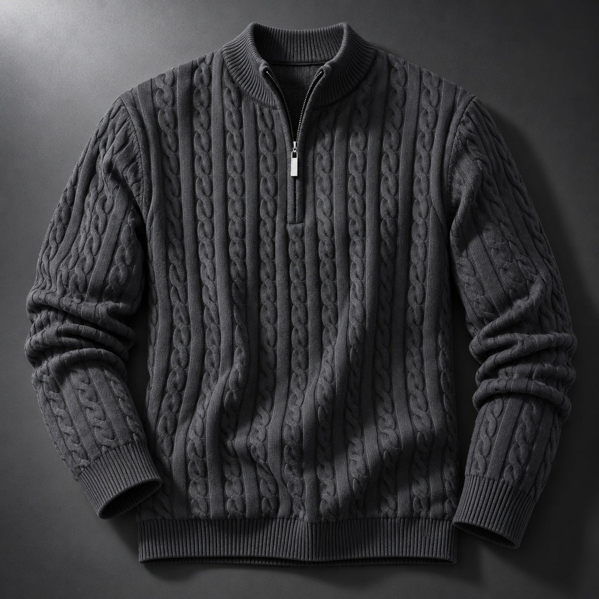 Braewick Cable Quarter Zip