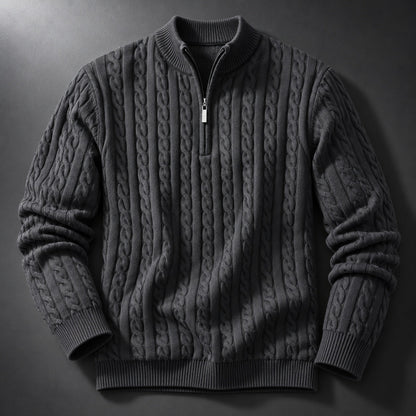 Braewick Cable Quarter Zip
