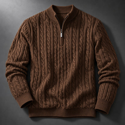 Braewick Cable Quarter Zip
