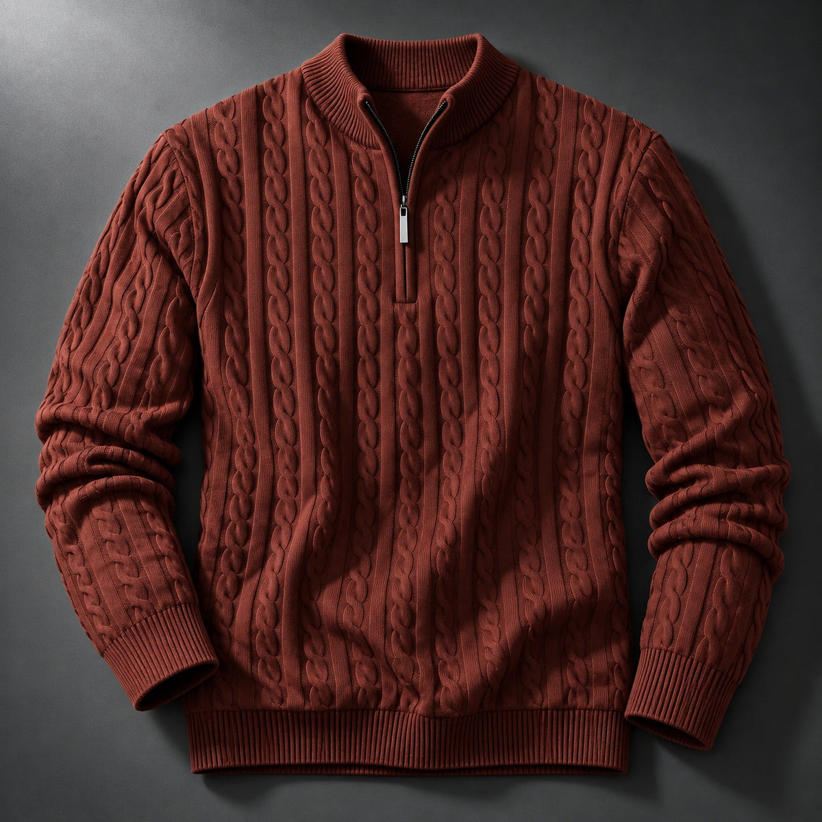 Braewick Cable Quarter Zip
