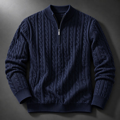 Braewick Cable Quarter Zip