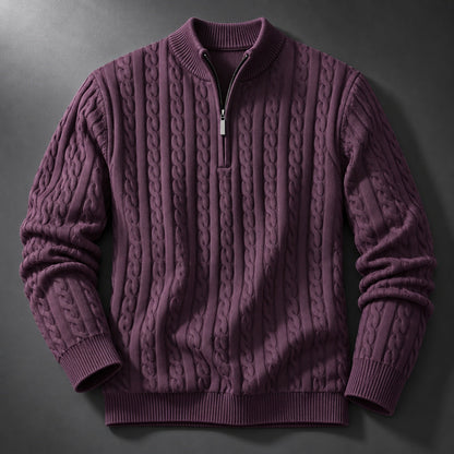 Braewick Cable Quarter Zip