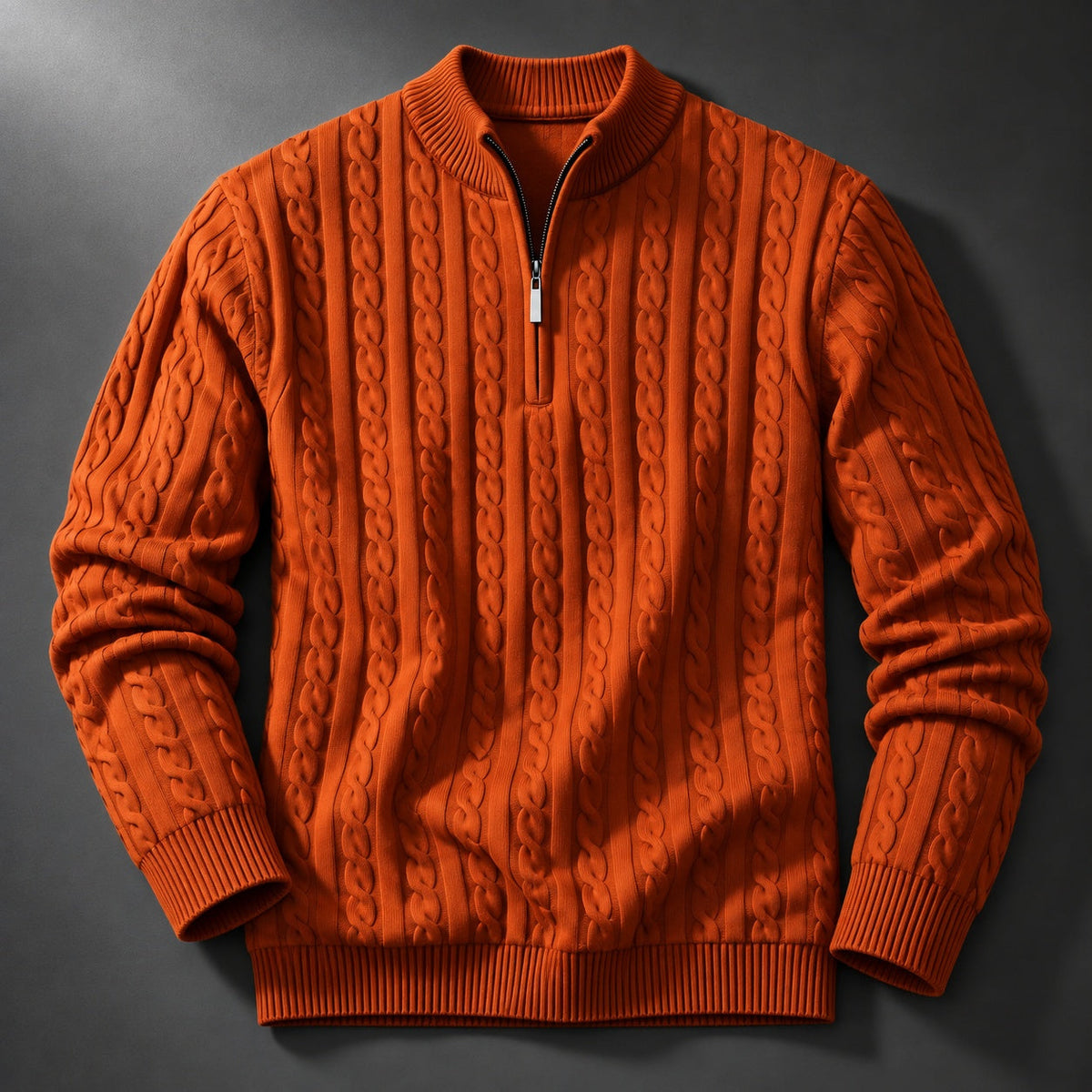 Braewick Cable Quarter Zip