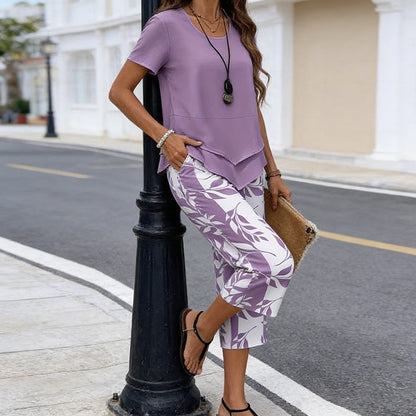 Casual Layered 2-Piece Set