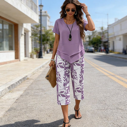 Casual Layered 2-Piece Set
