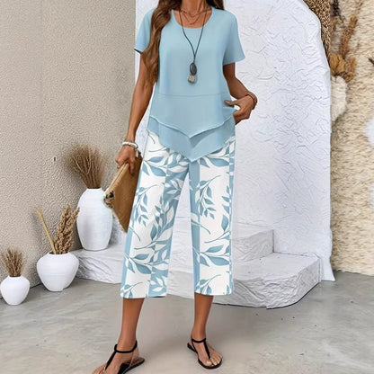 Casual Layered 2-Piece Set