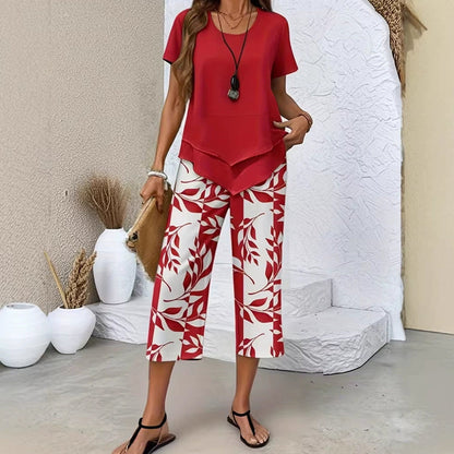 Casual Layered 2-Piece Set